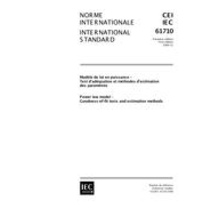 IEC 61710 Ed. 1.0 b PDF