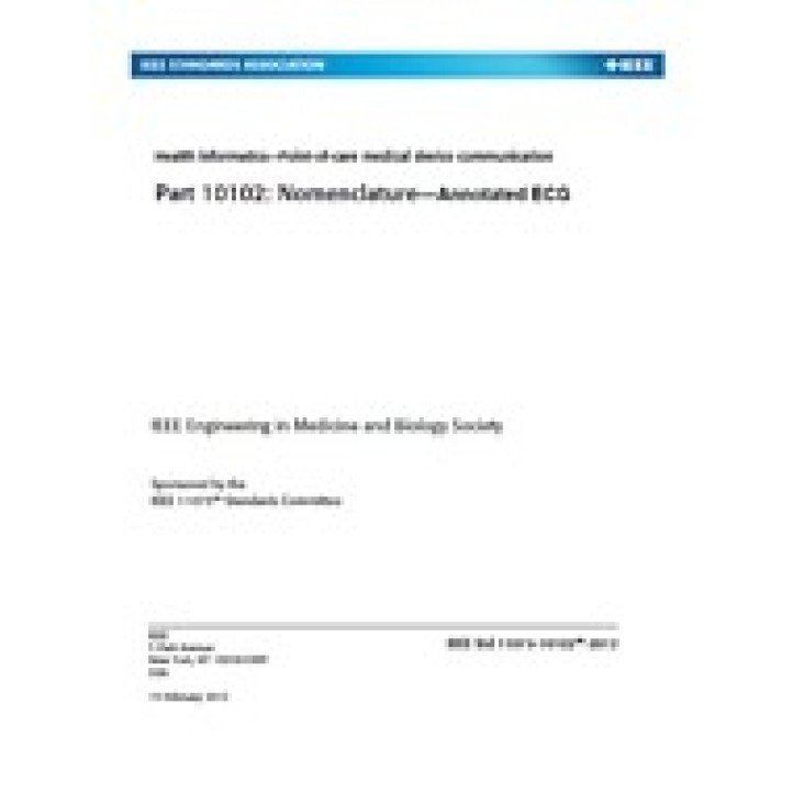 IEEE 11073-10102 PDF