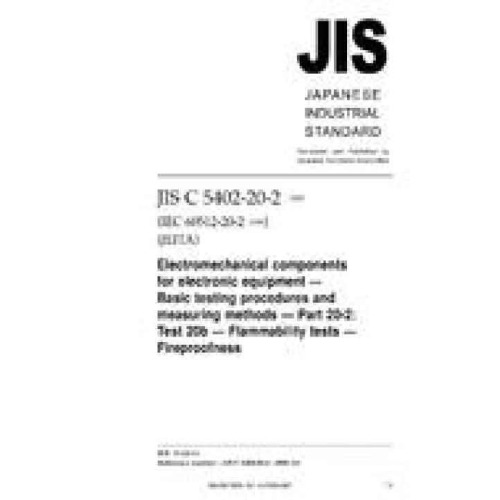 JIS C 5402-20-2 PDF