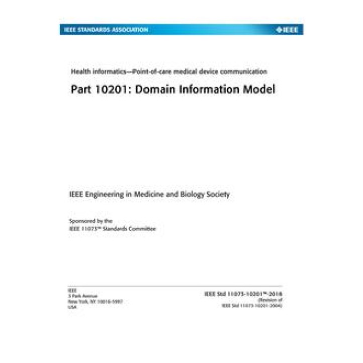 IEEE 11073-10201 PDF