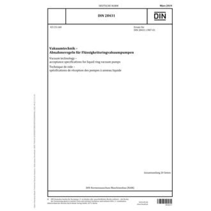 DIN 28431 PDF