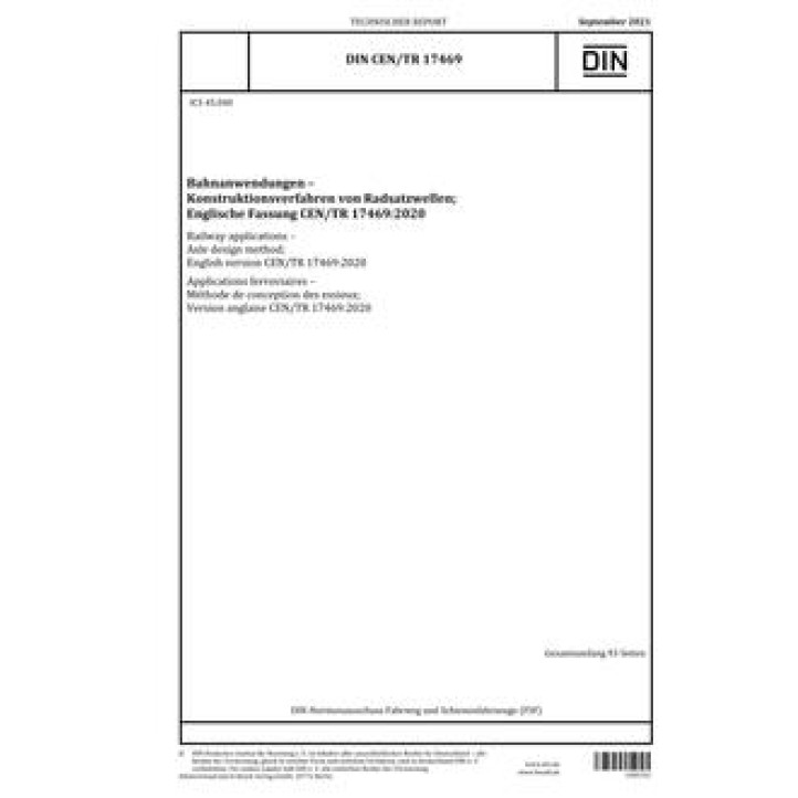 DIN CEN/TR 17469 PDF