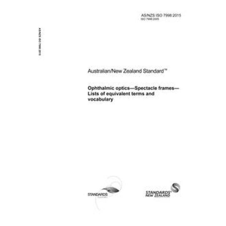 AS/NZS ISO 7998 PDF