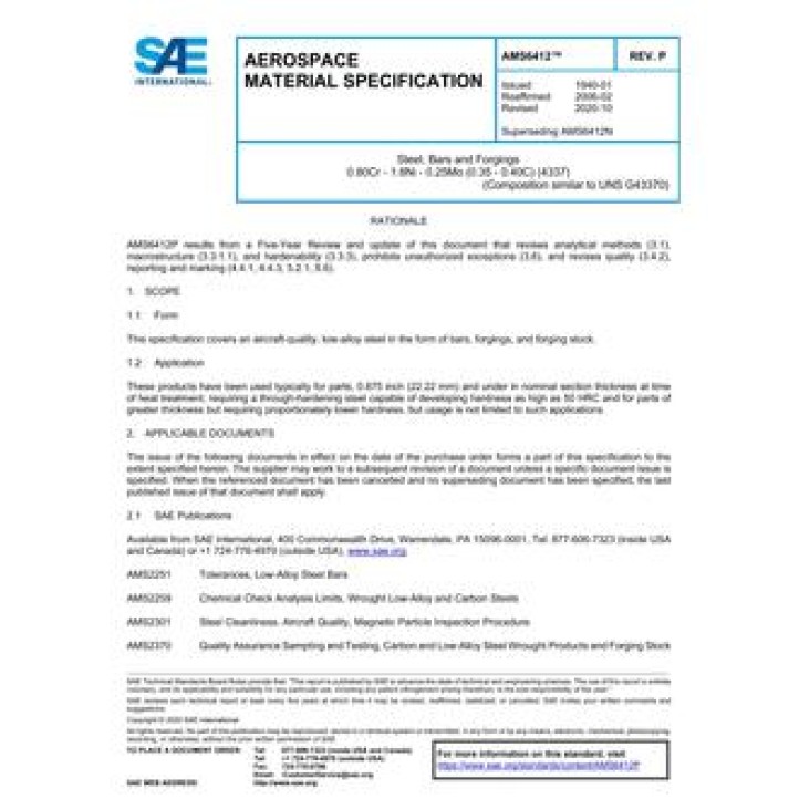 SAE AMS6412P PDF