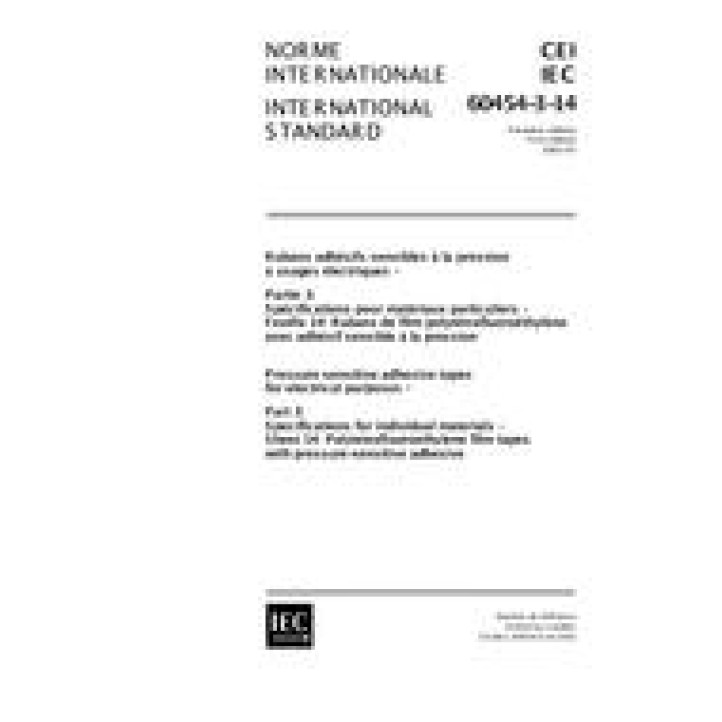 IEC 60454-3-14 Ed. 1.0 b PDF