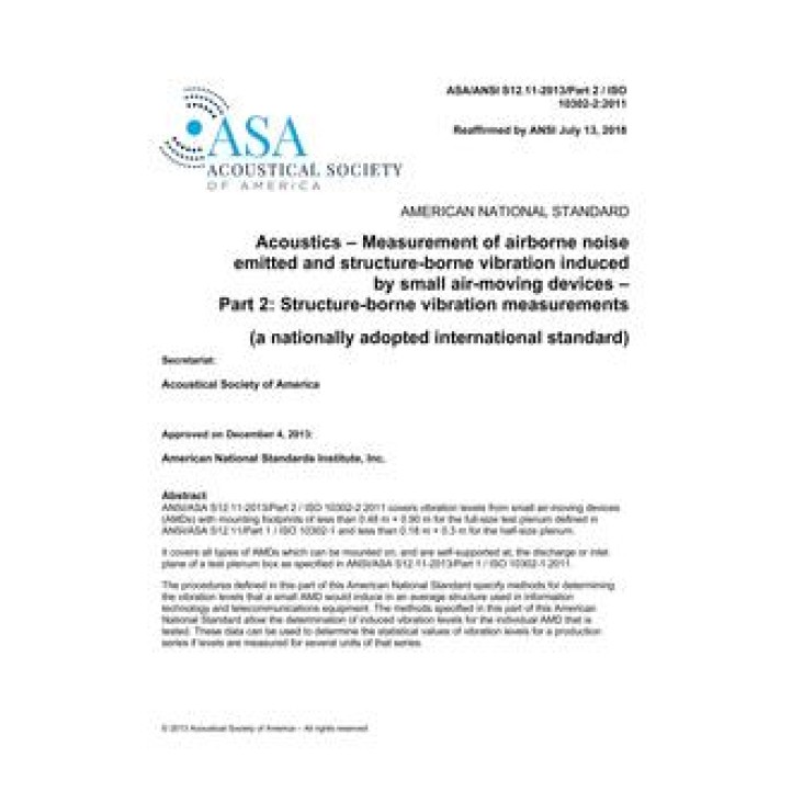 ASA S12.11 Part 2 PDF