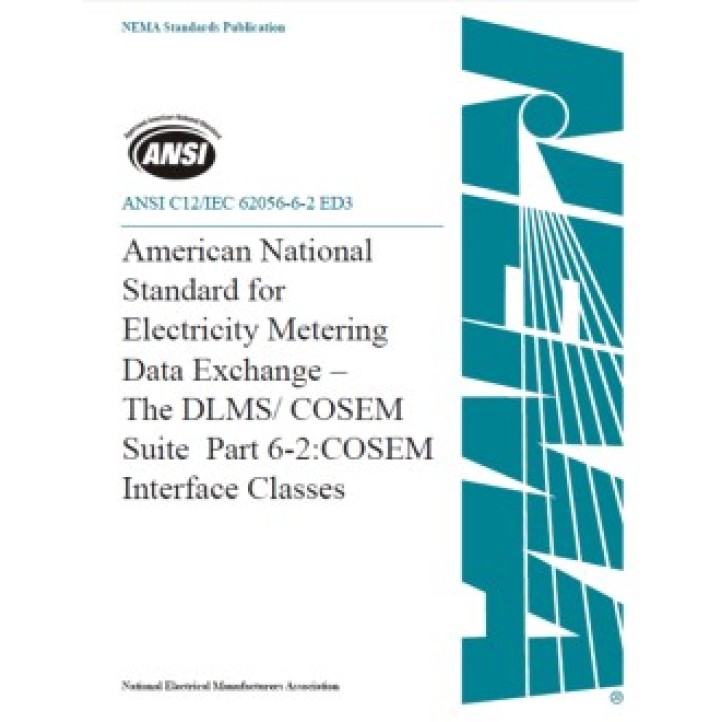 ANSI C12/IEC 62056-6-2 ED3 PDF download