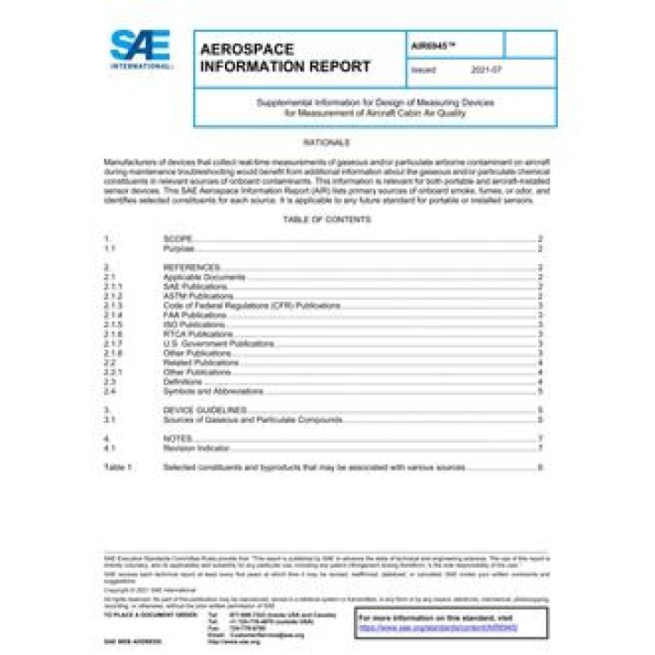 SAE AIR6945 PDF