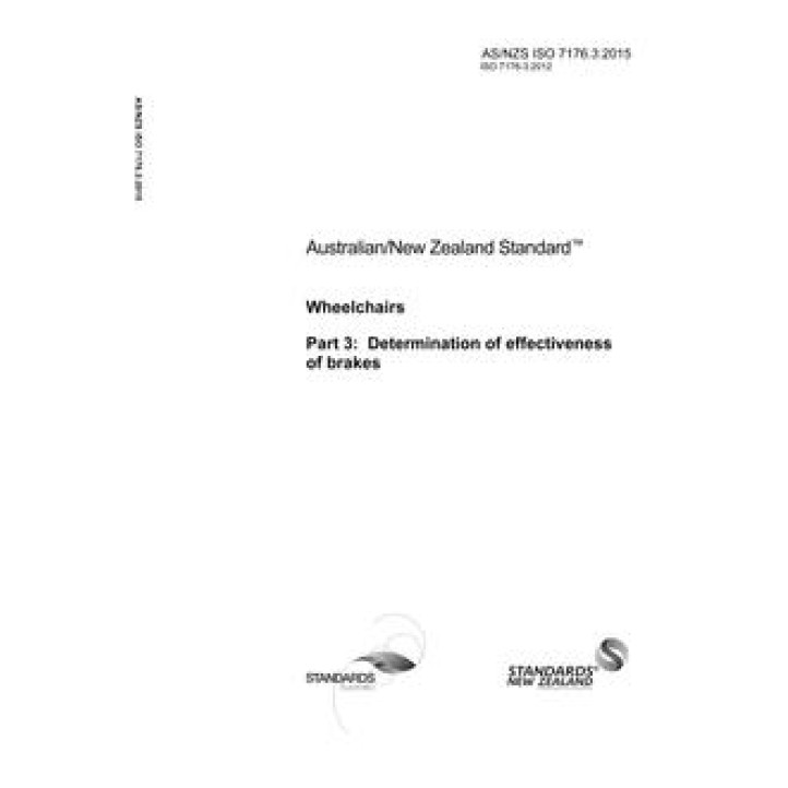 AS/NZS ISO 7176.3 PDF