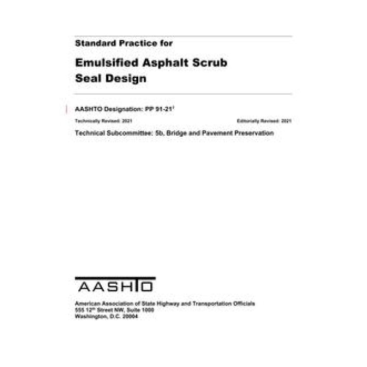 AASHTO PP 91 PDF