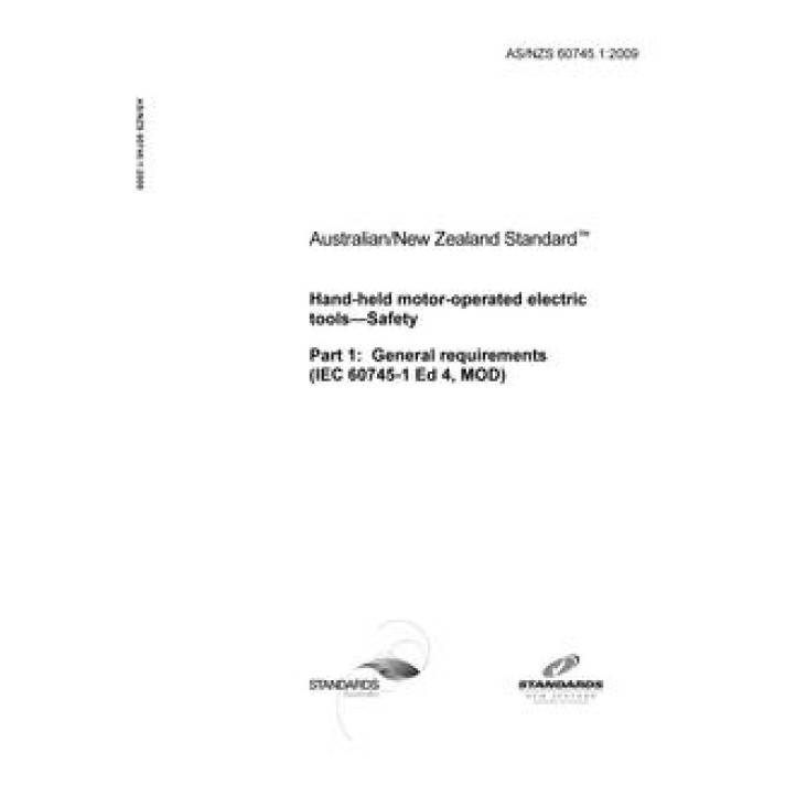 AS/NZS 60745.1 PDF