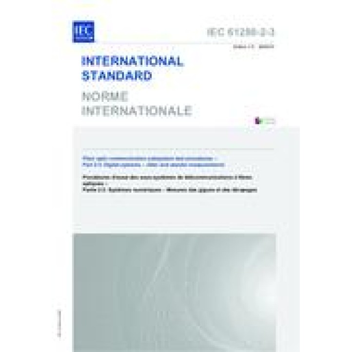 IEC 61280-2-3 Ed. 1.0 b PDF