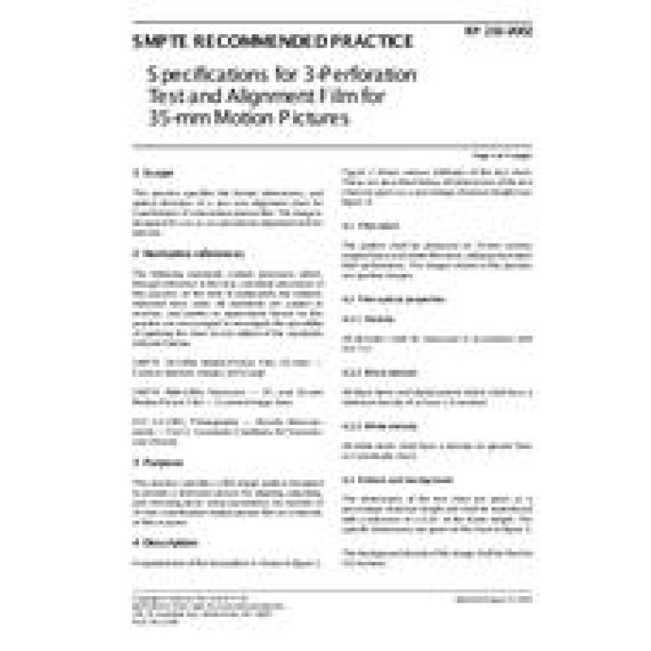 SMPTE RP 216 PDF