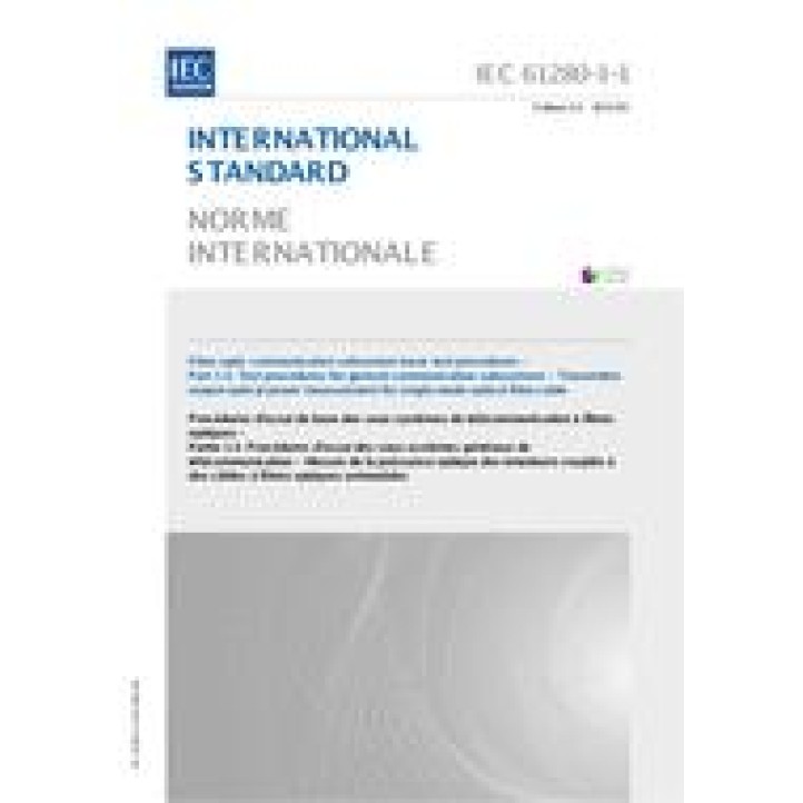 IEC 61280-1-1 Ed. 2.0 b PDF