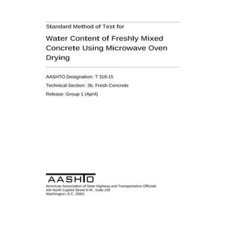 AASHTO T 318 PDF download