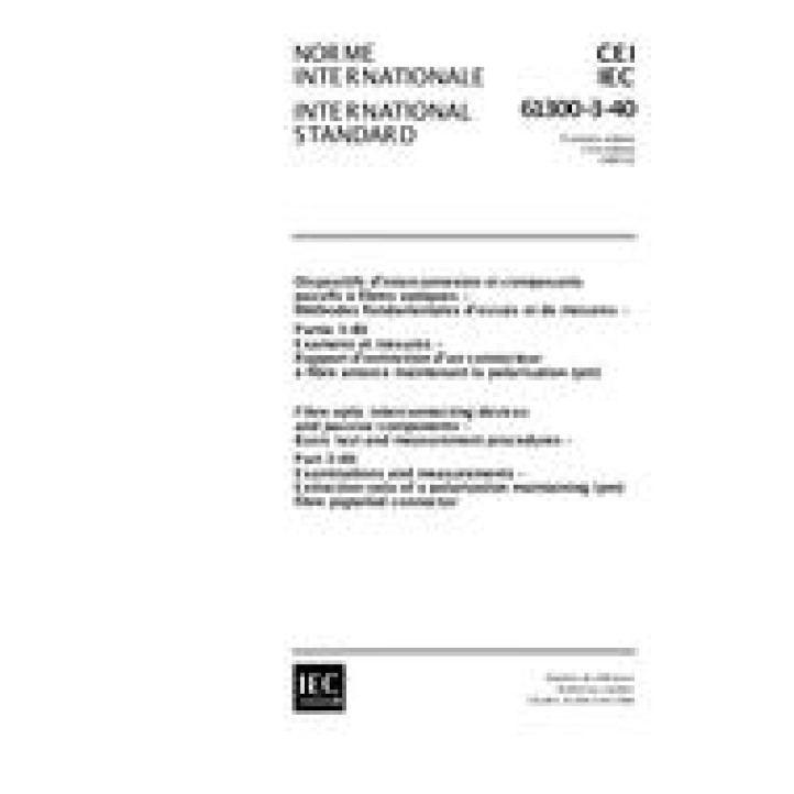 IEC 61300-3-40 Ed. 1.0 b PDF