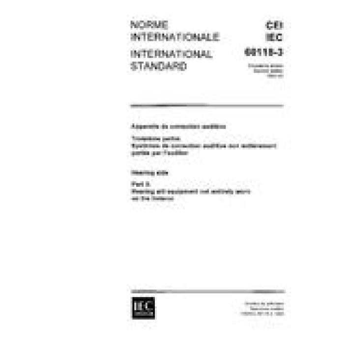 IEC 60118-3 Ed. 2.0 b PDF