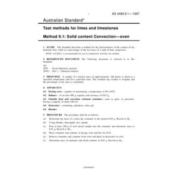 AS 4489.9.1 PDF