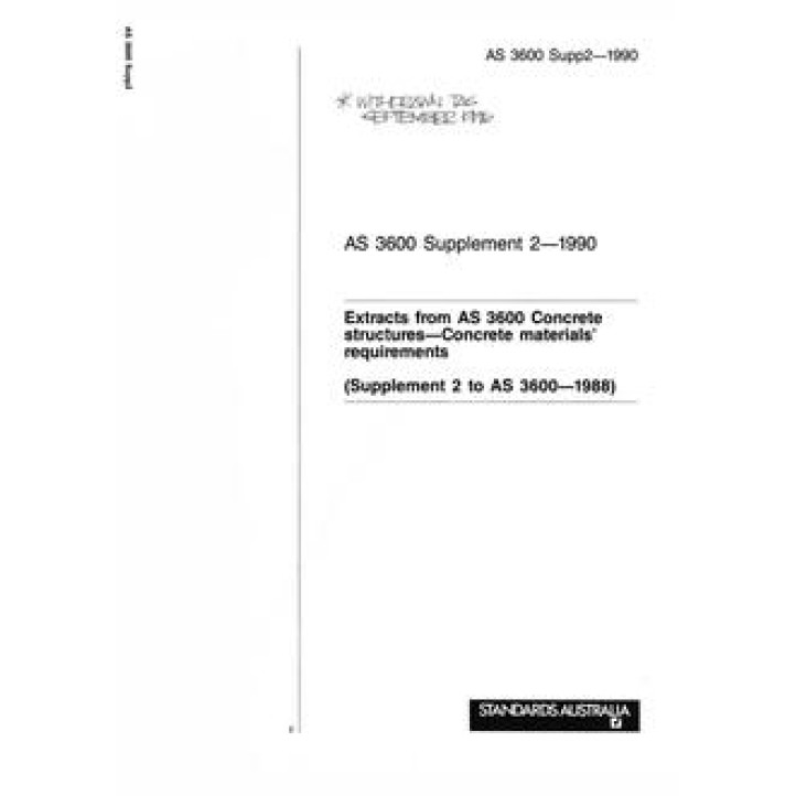 AS 3600 SUPP 2 PDF