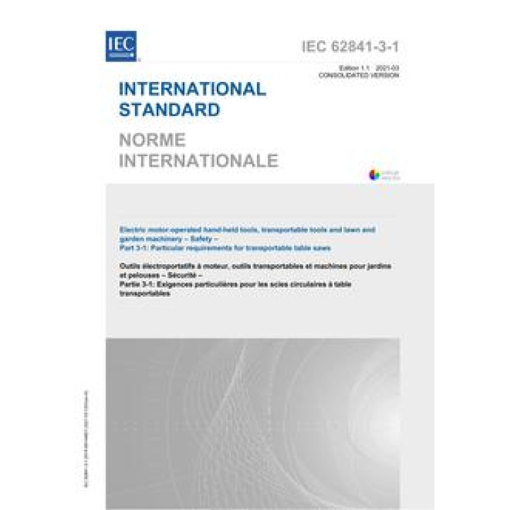 IEC 62841-3-1 Ed. 1.1 b PDF