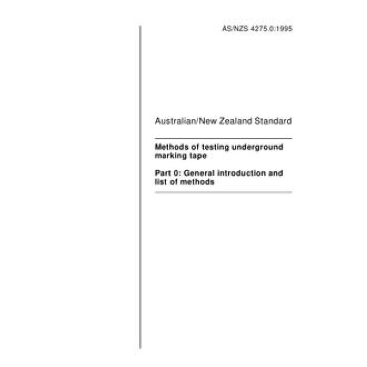 AS/NZS 4275.0 PDF