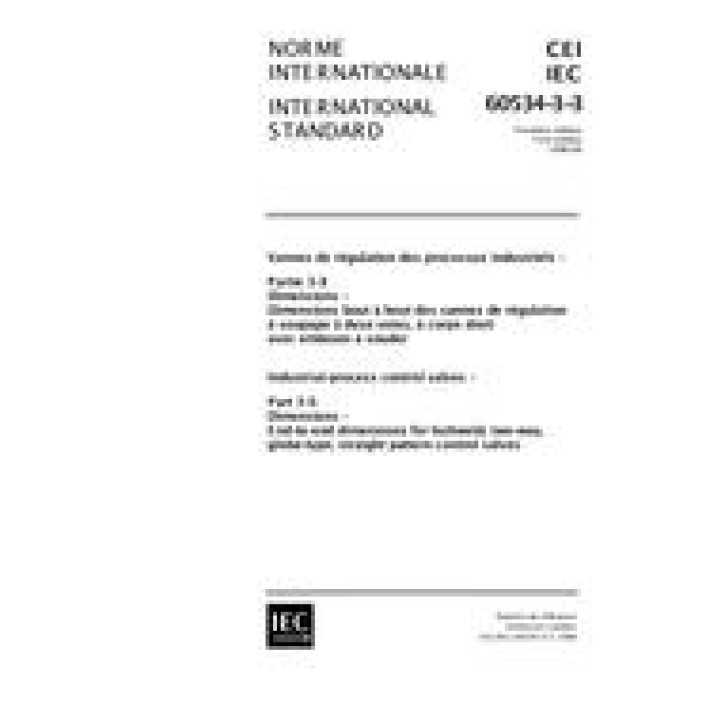 IEC 60534-3-3 Ed. 1.0 b PDF