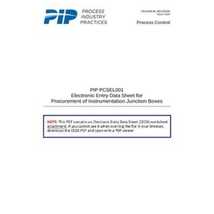 PIP PCSEL001 EEDS PDF