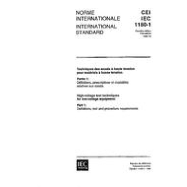 IEC 61180-1 Ed. 1.0 b PDF