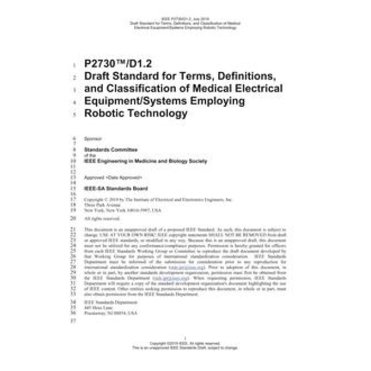 IEEE P2730 PDF