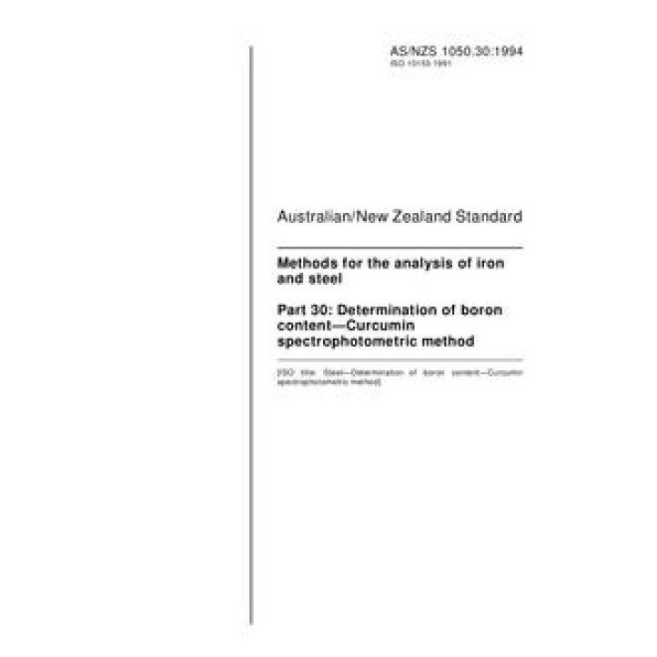 AS/NZS 1050.30 PDF