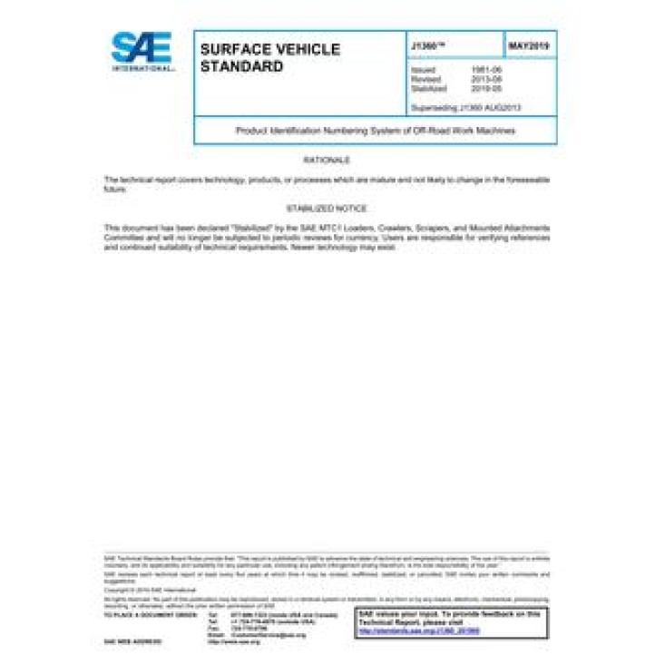 SAE J1360 PDF