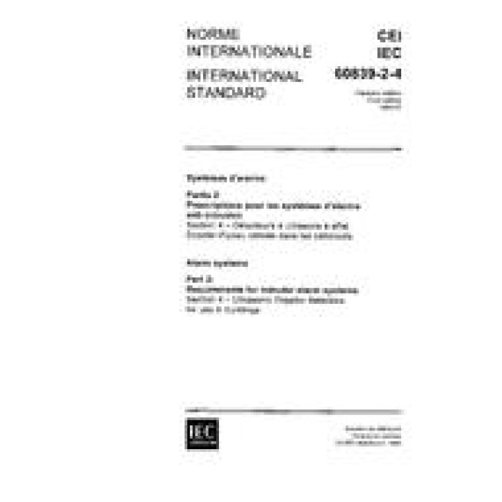 IEC 60839-2-4 Ed. 1.0 b PDF