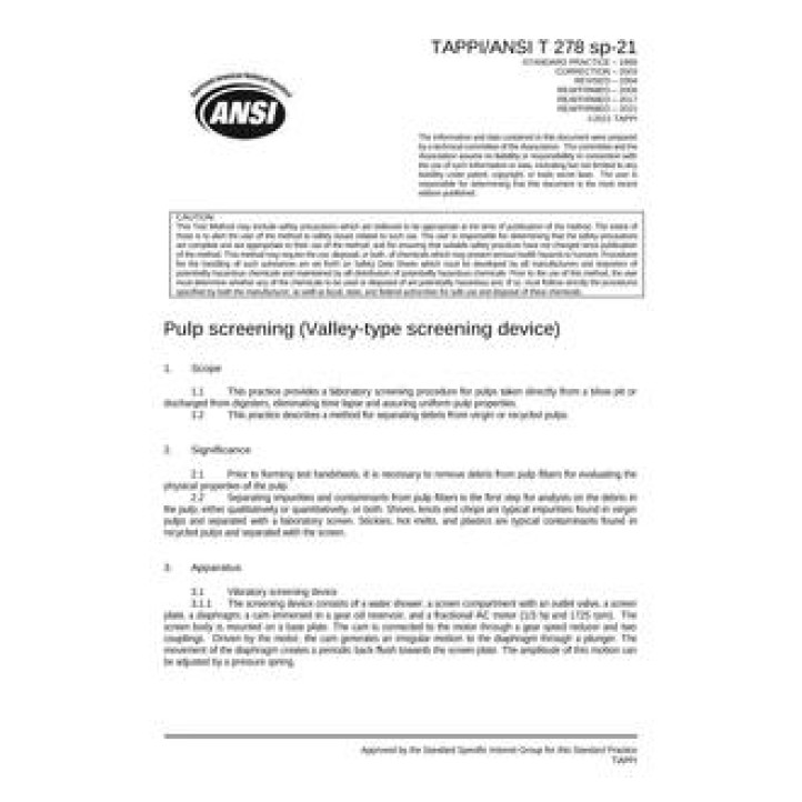 TAPPI T 278 PDF