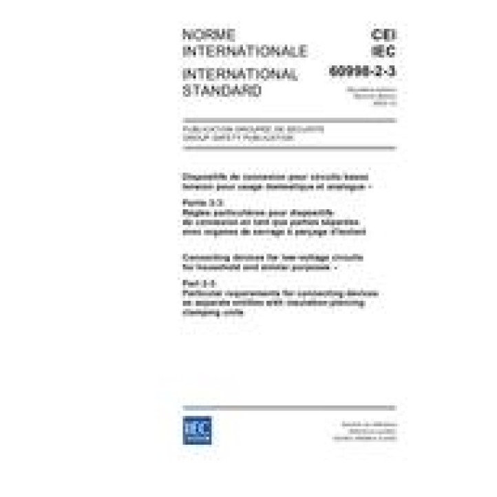 IEC 60998-2-3 Ed. 2.0 b PDF