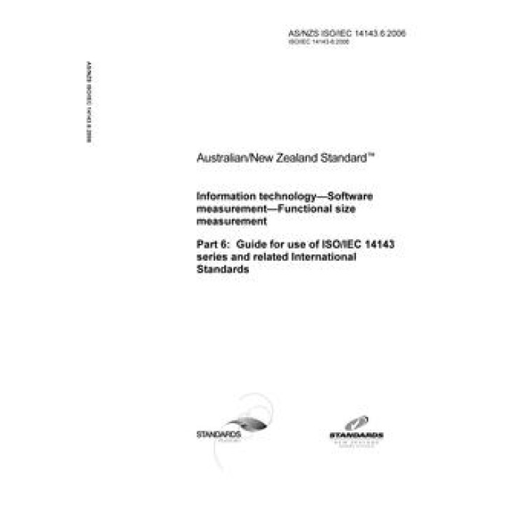 AS/NZS ISO/IEC 14143.6 PDF