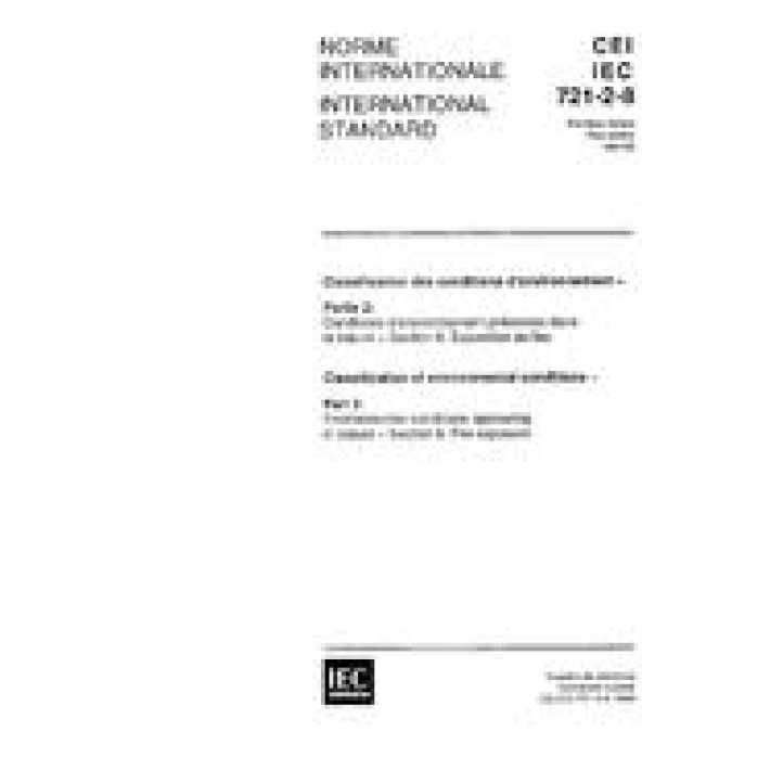 IEC 60721-2-8 Ed. 1.0 b PDF