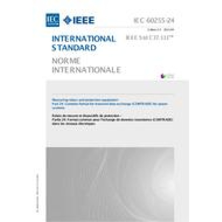 IEC 60255-24 Ed. 2.0 b PDF