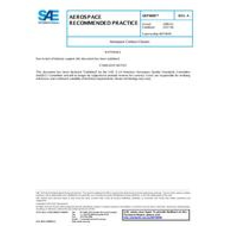 SAE ARP9009A PDF