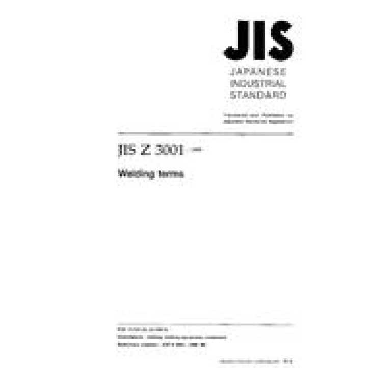 JIS Z 3001 PDF