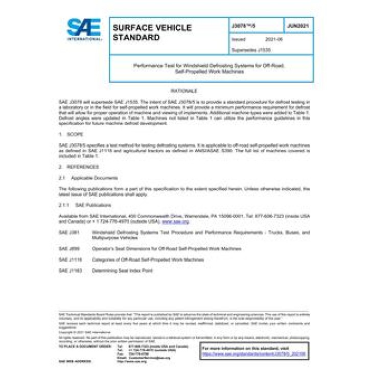 SAE J3078/5 PDF