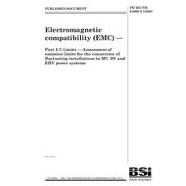 BS PD IEC/TR 61000-3-7 PDF