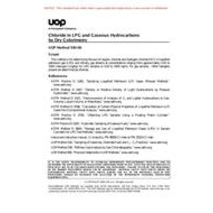 UOP 930 PDF