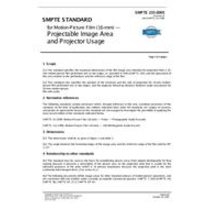 SMPTE 233 PDF