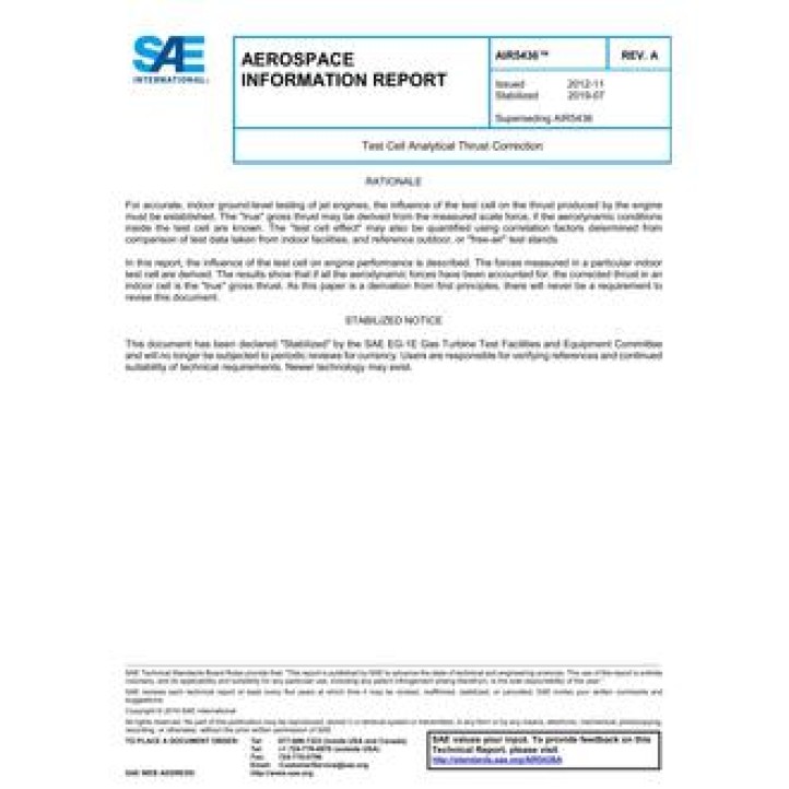 SAE AIR5436A PDF