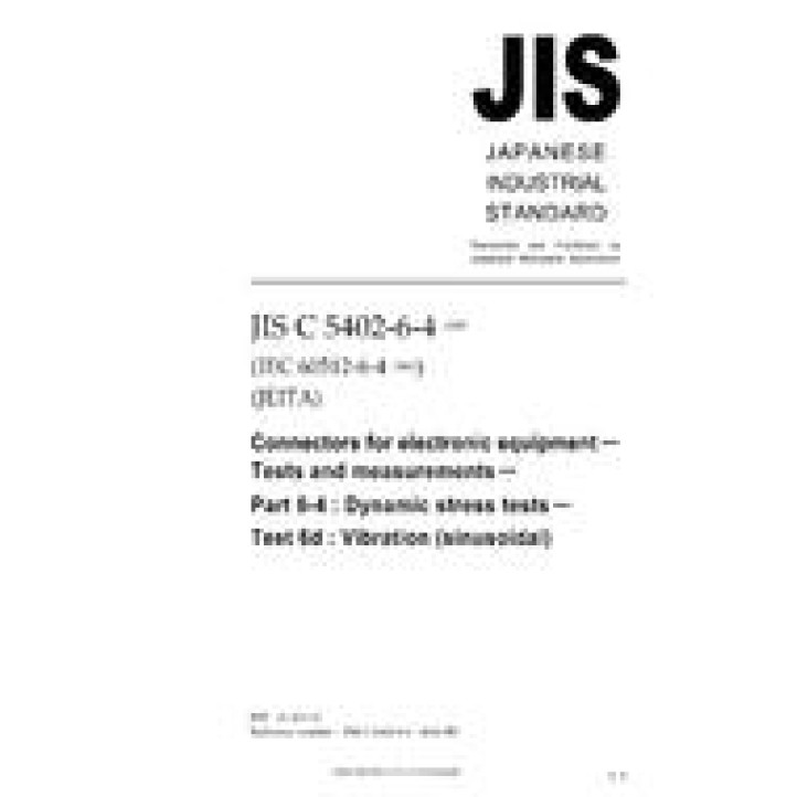 JIS C 5402-6-4 PDF