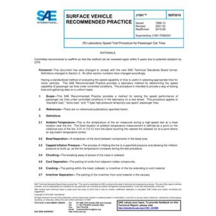 SAE J1561 PDF